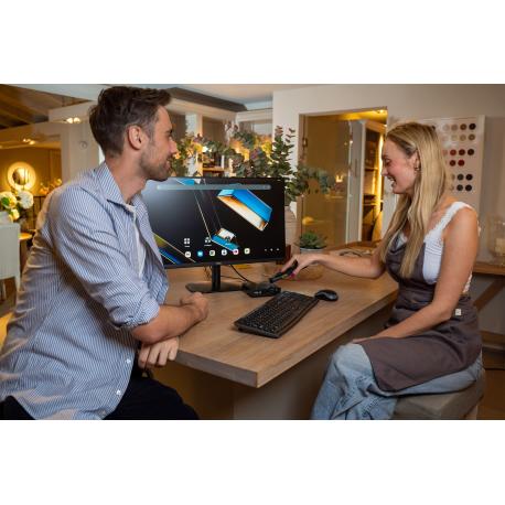 Zebra ZEC500 - USFF 5430 - RAM 6 GB 64 GB - Gigabit Ethernet, IEEE 802.11ax (Wi-Fi 6E), Bluetooth 5.3 LE, NFC - monitor: none - 2