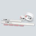 Zebra - Wristband clips - pink (pack of 275) - for Zebra Z-Band QuickClip