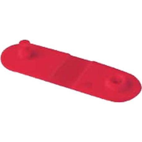 Zebra - Wristband clips - red (pack of 275) - for Zebra Z-Band QuickClip - 0