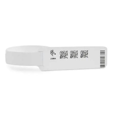 Zebra Z-Direct Soft Infant - Polypropylene (PP) - permanent acrylic adhesive - perforated - white - 50.8 x 177.8 mm 1650 pcs. (6 roll(s) x 275) wristbands - for Zebra GX420; GK Series GK420; G-Series GC420; GX Series GX420, GX430; LP 28XX; TLP 28XX - 0