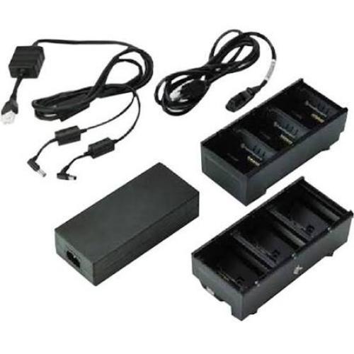 Zebra - Battery charger - 3-slot - Australia (pack of 2) - for QLn 220, 220 Healthcare, 320; ZQ500 Series ZQ510, ZQ520; ZQ600 Series ZQ610, ZQ620 - 1
