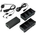 Zebra - Battery charger - 3-slot - Australia (pack of 2) - for QLn 220, 220 Healthcare, 320; ZQ500 Series ZQ510, ZQ520; ZQ600 Series ZQ610, ZQ620
