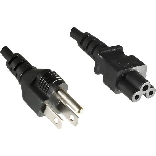 Zebra - Power cable - IEC 60320 C5 - AC 110 V - 1.8 m - United States (pack of 5) - for Zebra R2844-Z; LP 2824, 2824-Z, 2844, 2844-Z; TLP 2824, 2824-Z, 2844, 2844-Z, 3842, 3844-Z - 1