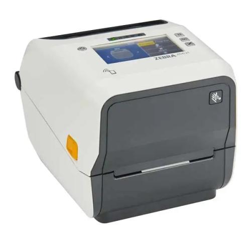 Zebra ZD620 Series ZD621-HC - Label printer - thermal transfer - Roll (11.8 cm) - 300 dpi - up to 152 mm\/sec - USB 2.0, LAN, serial, USB host, Wi-Fi(ax), Bluetooth 5.3 - white - 1