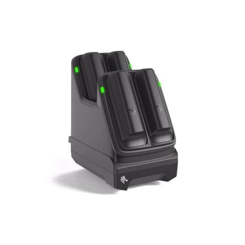 MC22/MC27 Battery power kit, includes 4-slot battery charger and 4 battery pack LITHIUM-ION, PP, 3500MAH , - 1