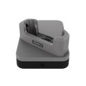 Charge-Only ShareCradle to charge one TC201 device WITH a rugged boot. Sold Separately: Rugged Boot, USB-C Cable  CBL-EC5X-USBC3