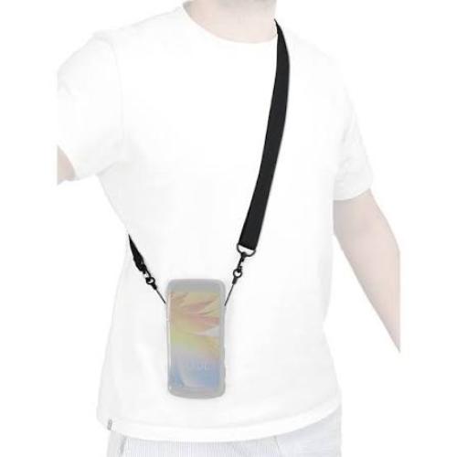 Mobilis - Shoulder strap for carrying case - with 2 soft rings, 2 attachment points - black - 2