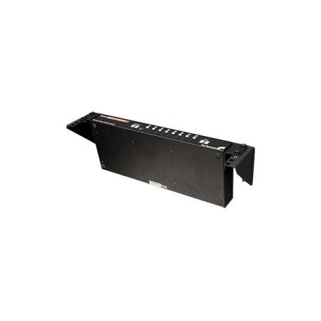 StarTech.com 1U Wall Mount Patch Panel Bracket - 19 in - Steel - Vertical Mounting Bracket for Networking and Data Equipment (RK119WALLV) - Mounting bracket - wall mountable - black - 1U - 19" - for P / N: SV831DUSBUK - 1