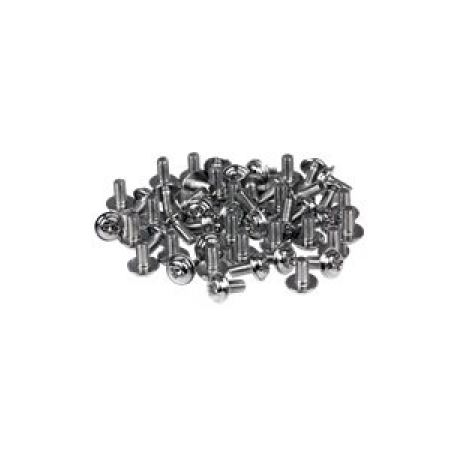 StarTech.com PC Mounting Computer Screws M3 x 1 / 4in Long Standoff - Screw kit - 0.2 in (pack of 50) - SCREWM3 - Screw kit - 6.3 mm (pack of 50) - for P / N: PCSCREWKIT - 0