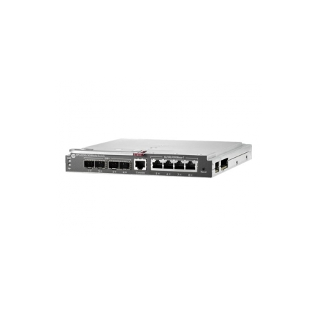 HPE 6125G / XG Ethernet Blade Switch - Switch - Managed - 4 x 10 / 100 / 1000 + 4 x Gigabit SFP  /  10 Gigabit SFP+ - plug-in module - for ProLiant c3000 - 2