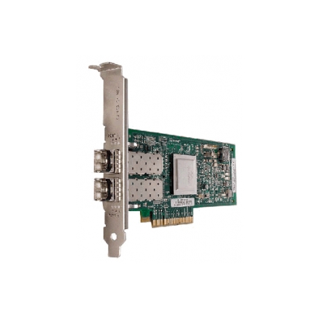 QLogic 8Gb FC Dual-port HBA for IBM System x - Host bus adapter - PCIe x4 - 8Gb Fibre Channel x 2 - for System x3100 M5; x3250 M6; x32XX M2; x34XX; x3550 M2; x3650 M2; x3650 M4 HD; x3950 M2 - 1