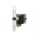 HPE 81E - Host bus adapter - PCIe 2.0 x4  /  PCIe x8 low profile - 8Gb Fibre Channel - for Modular Smart Array 1040, 2040; ProLiant DL360e Gen8, DL370 G6, DL385p Gen8, SL210t Gen8
