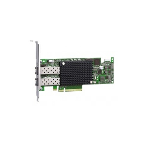 Emulex 16Gb FC Dual-port HBA - Host bus adapter - PCIe 2.0 x8 - 16Gb Fibre Channel x 2 - for System x3100 M5; x3250 M4; x35XX M3; x3650 M3; x3650 M4 HD; x3690 X5; x3755 M3; x3850 X5 - 1