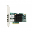HPE StoreFabric SN1100E - Host bus adapter - PCIe 3.0 x8 low profile - 16Gb Fibre Channel x 2 - for Integrity MC990; ProLiant DL360p Gen8, ML350p Gen8, XL230a Gen9; StoreEasy 3850