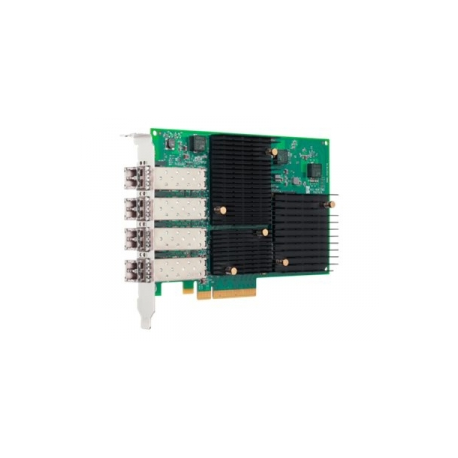 HPE StoreFabric SN1100E 16 Gb Quad port - Host bus adapter - PCIe 3.0 x8 low profile - 16Gb Fibre Channel x 4 - 0