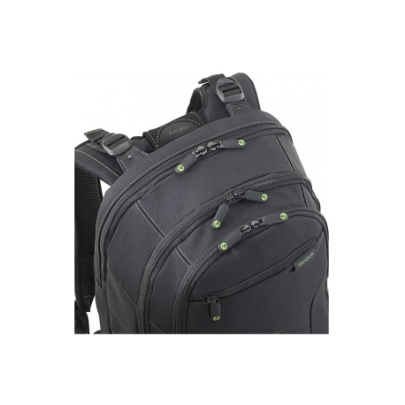 Targus EcoSpruce - Notebook carrying backpack - 15.6" - black - 4