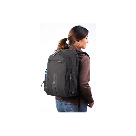 Targus EcoSpruce - Notebook carrying backpack - 15.6" - black - 7