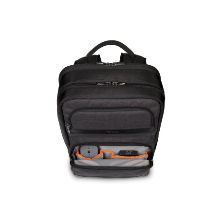 Targus CitySmart Advanced - Notebook carrying backpack - 12.5" - 15.6" - grey, black - 3