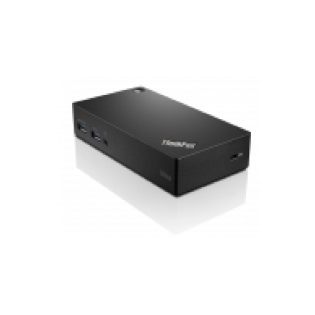 Lenovo ThinkPad USB 3.0 Ultra Dock - Docking station - USB - GigE - 45 Watt - Europe - for ThinkPad L540; T440; T450; T540; T550; W540; X240; X250; ThinkPad Yoga; ThinkPad Yoga 15 - 0