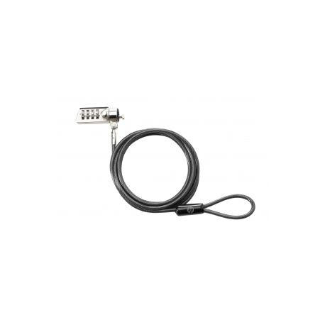 HP Combination Lock - Security cable lock - 1.83 m - for EliteBook 8770; ZBook 15u G2, 15u G3, 15u G4, 15u G5, 15u G6, 17 G3, 17 G4, 17 G5, 17 G6 - 1