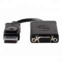 Dell Display Port to VGA Adapter - Video converter - DisplayPort - VGA - for OptiPlex 30XX, 3240, 5040, 7440; Precision 7510, 7710, T1650; Precision Tower 3420, 3620