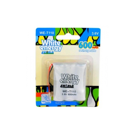 Whitenergy cordless phone battery WE-T110 3.6V 600mAh Panasonic/Sony/Sanyo