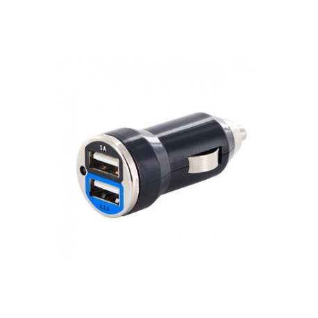 Whitenergy Car Charger 12-24V with 2xUSB port 1200mA