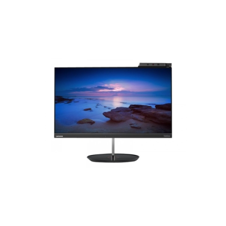 Lenovo ThinkVision T23i-10 - LED monitor - 23" - 1920 x 1080 Full HD (1080p) - IPS - 250 cd/m² - 1000:1 - 4 ms - HDMI, VGA, DisplayPort - raven black - 0