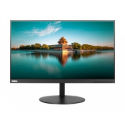 Lenovo ThinkVision P24h-10 - LED monitor - 23.8" - 2560 x 1440 WQHD @ 60 Hz - IPS - 300 cd / m² - 1000:1 - 4 ms - 2xHDMI, DisplayPort, USB-C - raven black