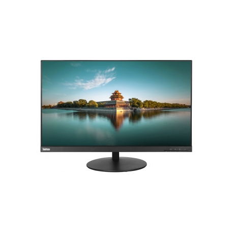 Lenovo ThinkVision P27q - LED monitor - 27" - 2560 x 1440 WQHD @ 60 Hz - IPS - 350 cd/m² - 1000:1 - 4 ms - 2xHDMI, DisplayPort, Mini DisplayPort - raven black - 23