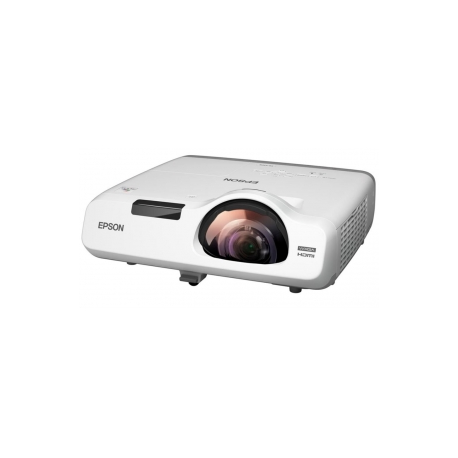 Epson EB-535W - 3LCD projector - 3400 lumens (white) - 3400 lumens (colour) - WXGA (1280 x 800) - 16:10 - 720p - LAN - 0