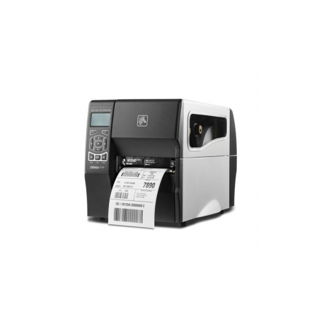 Zebra ZT230 - Label printer - direct thermal - Roll (11.4 cm) - 203 dpi - up to 152 mm / sec - USB, serial - peeler with liner rewind - 0