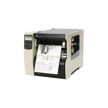 Zebra 220Xi4 - Label printer - direct thermal / thermal transfer - Roll (22.4 cm) - 300 dpi - up to 151 mm / sec - parallel, USB, LAN, serial, Wi-Fi - tear bar - 1