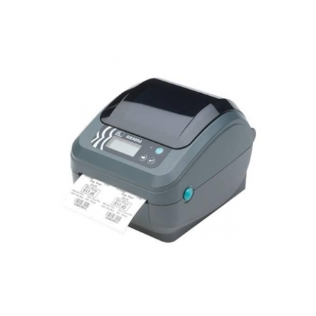 Zebra GX420d - Label printer - direct thermal - Roll (10.8cm) - 203 dpi - up to 152 mm / sec - USB, LAN, serial - cutter - 1