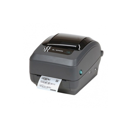 Zebra GX Series GX430t - Label printer - direct thermal  /  thermal transfer - Roll (10.8cm) - 300 dpi - up to 102 mm / sec - parallel, USB, serial - 1