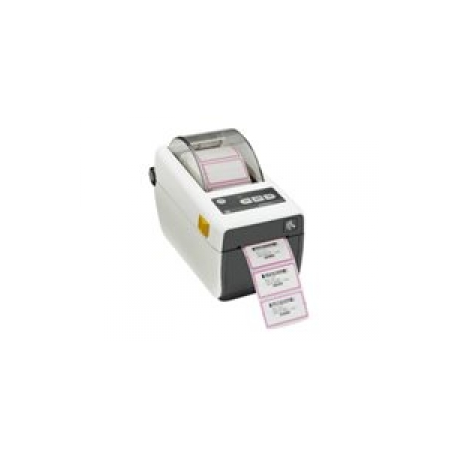 Zebra ZD410 - Healthcare - label printer - direct thermal - Roll (6 cm) - 203 dpi - up to 152 mm / sec - USB 2.0, LAN, USB host, Bluetooth 4.0 - tear bar - 0