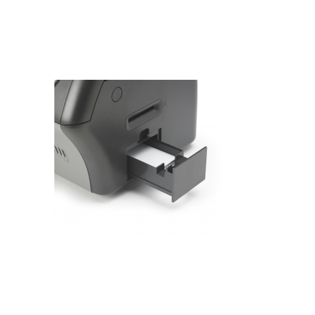 Zebra ZXP Series 7 - Plastic card printer - colour - dye sublimation / thermal transfer - CR-80 Card (85.6 x 54 mm) - 300 dpi - up to 1355 cards / hour (mono)  /  up to 300 cards / hour (colour) - capacity: 200 cards - USB 2.0, LAN - 12