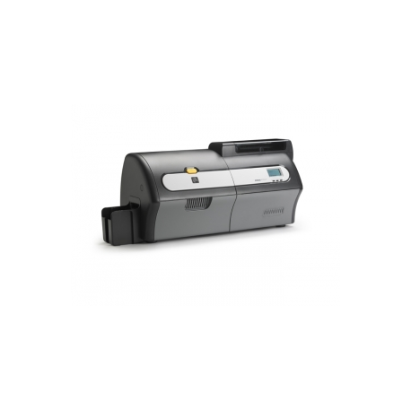 Zebra ZXP Series 7 - Plastic card printer - colour - dye sublimation / thermal transfer - CR-80 Card (85.6 x 54 mm) - 300 dpi - up to 1355 cards / hour (mono)  /  up to 300 cards / hour (colour) - capacity: 200 cards - USB 2.0, LAN - 13