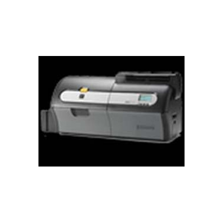 Zebra ZXP Series 7 - Plastic card printer - colour - dye sublimation / thermal transfer - CR-80 Card (85.6 x 54 mm) - 300 dpi - up to 1355 cards / hour (mono) / up to 300 cards / hour (colour) - capacity: 200 cards - USB 2.0, LAN - 1