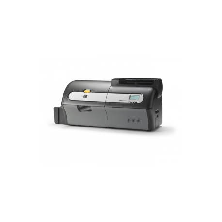 Zebra ZXP Series 7 - Plastic card printer - colour - dye sublimation / thermal transfer - CR-80 Card (85.6 x 54 mm) - 300 dpi - up to 1355 cards / hour (mono) / up to 300 cards / hour (colour) - capacity: 200 cards - USB 2.0, LAN - 9