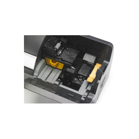 Zebra ZXP Series 7 - Plastic card printer - colour - dye sublimation / thermal transfer - CR-80 Card (85.6 x 54 mm) - 300 dpi - up to 1355 cards / hour (mono) / up to 300 cards / hour (colour) - capacity: 200 cards - USB 2.0, LAN - 11