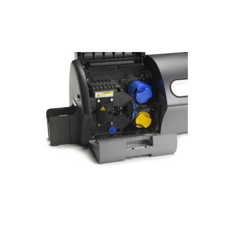Zebra ZXP Series 7 - Plastic card printer - colour - dye sublimation / thermal transfer - CR-80 Card (85.6 x 54 mm) - 300 dpi - up to 1355 cards / hour (mono) / up to 300 cards / hour (colour) - capacity: 200 cards - USB 2.0, LAN - 15