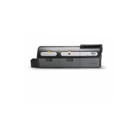 Zebra ZXP Series 7 - Plastic card printer - colour - dye sublimation / thermal transfer - CR-80 Card (85.6 x 54 mm) - 300 dpi - up to 1355 cards / hour (mono) / up to 300 cards / hour (colour) - capacity: 200 cards - USB 2.0, LAN - 2