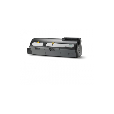 Zebra ZXP Series 7 - Plastic card printer - colour - dye sublimation / thermal transfer - CR-80 Card (85.6 x 54 mm) - 300 dpi - up to 1355 cards / hour (mono) / up to 300 cards / hour (colour) - capacity: 200 cards - USB 2.0, LAN - 14