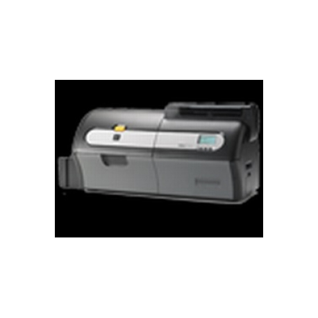Zebra ZXP Series 7 - Plastic card printer - colour - Duplex - dye sublimation / thermal transfer - CR-80 Card (85.6 x 54 mm) - 300 dpi - up to 1375 cards / hour (mono) / up to 300 cards / hour (colour) - capacity: 200 cards - USB 2.0, LAN - 1