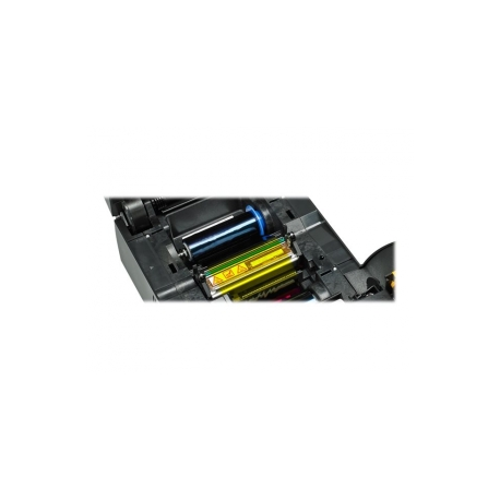 Zebra ZXP Series 9 - Plastic card printer - colour - dye sublimation retransfer - CR-80 Card (85.6 x 54 mm) up to 190 cards / hour (colour) - capacity: 150 cards - USB 2.0, LAN - 7