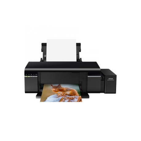 Epson L805 Inkjet Photo printer / 6 Ink Cartridges / 37ppm mono/ 38ppm color / USB / Wifi / Paper tray 120 Sheets / Prints on CD