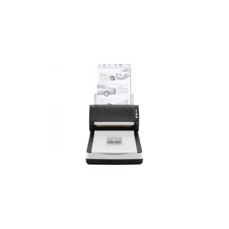 Fujitsu fi-7240 - Document scanner - Triple CCD - Duplex - 216 x 355.6 mm - 600 dpi x 600 dpi - up to 40 ppm (mono)  /  up to 40 ppm (colour) - ADF (80 sheets) - USB 2.0 - 0