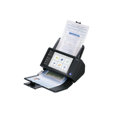 Canon imageFORMULA ScanFront 400 - Document scanner - CMOS  /  CIS - Duplex - 216 x 3048 mm - 600 dpi x 600 dpi - up to 45 ppm (mono)  /  up to 45 ppm (colour) - ADF (60 sheets) - up to 6000 scans per day - USB 2.0, LAN - 2