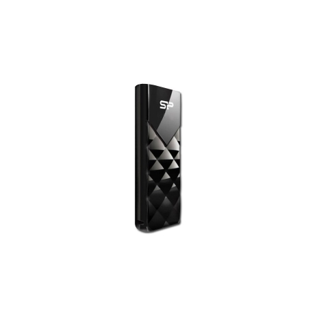 SILICON POWER Ultima U03 - USB flash drive - 16 GB - USB 2.0 - mystery black - 0